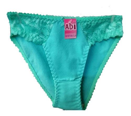 Bikini De Algodón Para Dama 12 Piezas