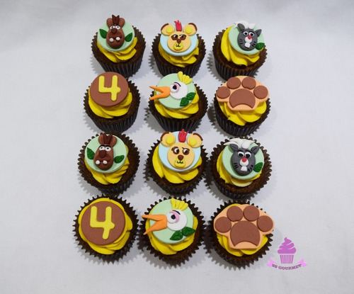 Mesa Dulce La Guardia Del Leon - Torta Cupcakes Tematica