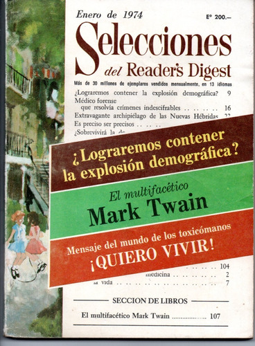 Selecciones Del Reader´s Digest Nº398 Enero 1974