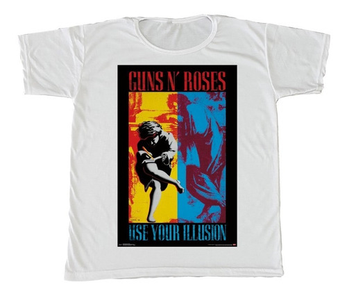 Remera Gunsn Roses Use Your Illusion Spun Adulto/niño Unisex