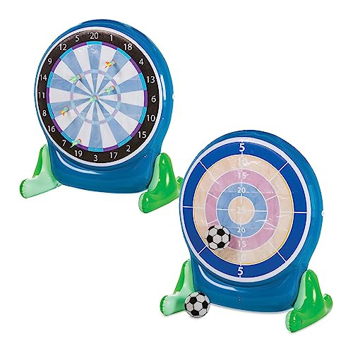 Juego Gigante Inflable 2 1 De Dardos Y Fútbol De 58 Pu...