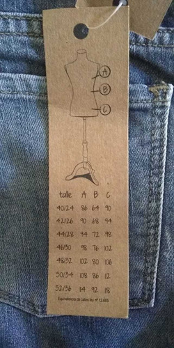 Jean Mujer Wupper Nuevo T 28