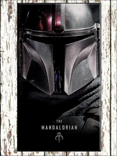 Cuadros The Mandalorian Star Wars 72x45 Cm A8