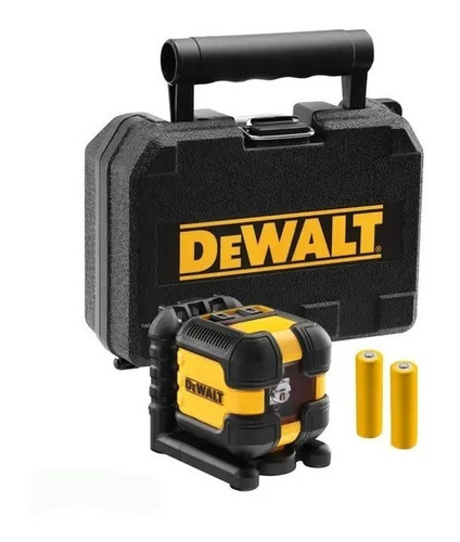 Eje giratorio de nivel láser rojo Dewalt Dw08802 de 2 líneas