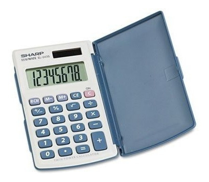 Sharp Mfrpartno El243sb - Calculadora Manual