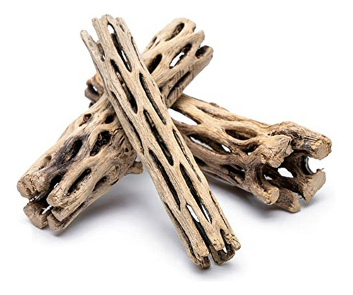 Cholla Wood Natural Para Acuarios Y Terrarios, 4 Y 6 Pulgada