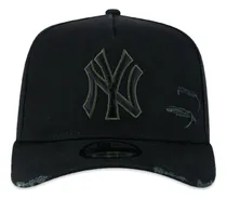 Comprar Boné New Era 940 Mlb New York Yankees Preto Verde