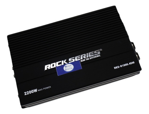 Amplificador Clase D 4 Ch Rock Series Rks-r1000.4dm 2200w