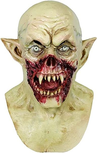 Halloween Scary Vampire Mask Latex Horror Evil Creepy Overhe