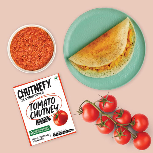 Combo Chutney Coco Tomate Cilantro Y Pimiento 4 Paquetes