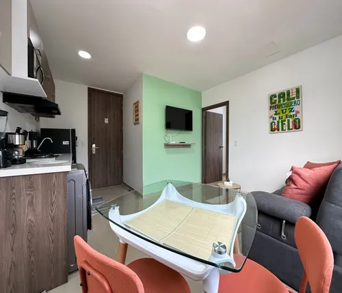 Se Alquila Lindo Apartaestudio En Quinto Piso Con Ascensor Para Renta Corta O De Larga Estancia