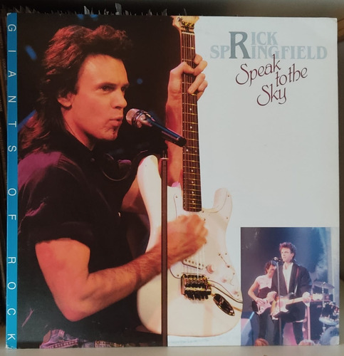 Vinilo Rick Springfield  -  Speak To The Sky