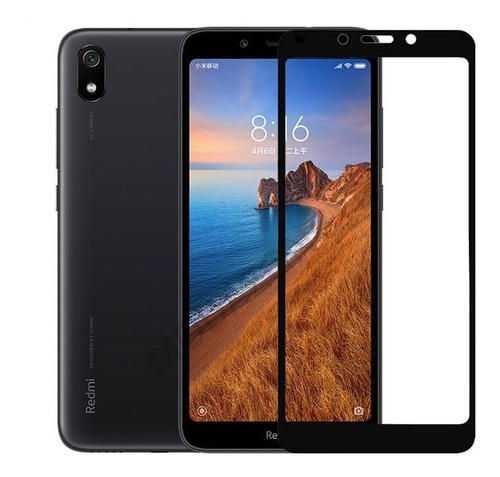 Vidrio Templado Xiaomi Redmi 7a Full Cover 3d 9h  5vd