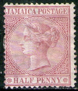 Jamaica Antiguo Sello Nuevo Reina Victoria X ½p Años 1870-72
