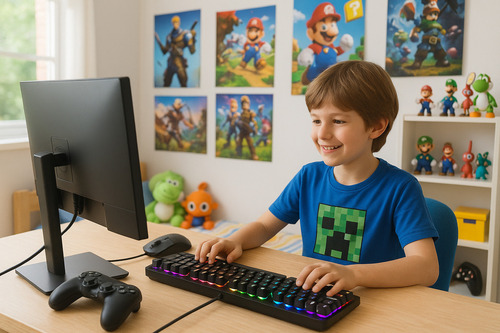 Teclado Estilo Gamer Cuerpo Metalico Retroiluminado Rgb Jx-k080 Teclas Mecanico Optico Usb Antighosting Interruptores Negros Switch Backlight Led Multicolor Ideal Gaming Pc Y Notebook Oficina Hogar