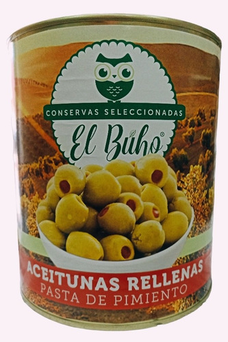 Aceitunas Rellenas Pimiento 3.100 Kg. España/ S.o.s.cocina