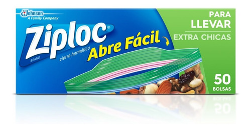 Ziploc Bolsa Para Llevar Extra Chica X 50u Magistral Lacroze