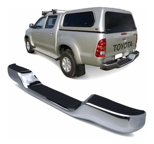 Parachoque Trasero Cromado Toyota Hilux 1998/2015