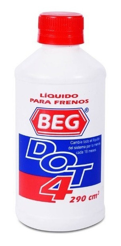 Liquido De Frenos Dto4  290cm3-pinta