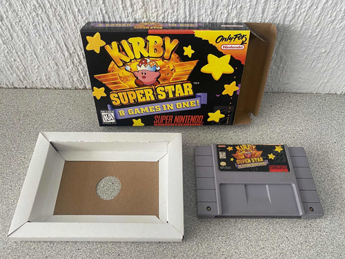 Kirby Superstar Super Nes (juego Original En Caja Custom)