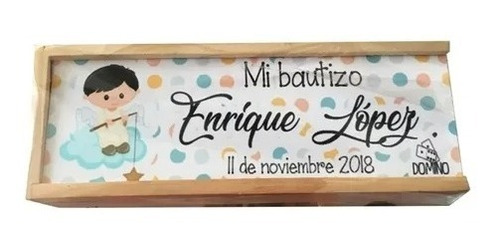 10 Domino Recuerdo Para Hombre Personalizado Boda Xv Años