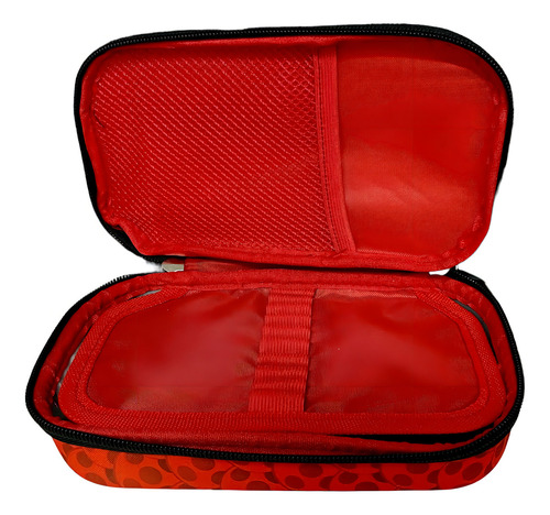 Fm Lapicera Escolar Estuche Lady Bug Skin Miraculus 02539