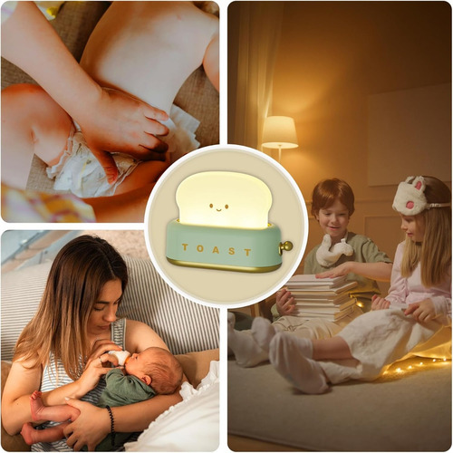 Luz Toast Night, Luces Led Para Tostadas Con Recarga Regulab
