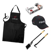Comprar Kit Parrillero - Mandil Parrillero + Guantes + Gorro
