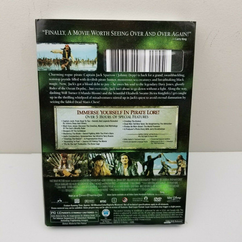 Piratas Del Caribe 2 Dvd's Original: Audio Latino P78