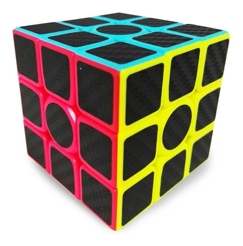 Cubo Rubik Z Cube Fibra De Carbono 3x3 - Envio Gratis