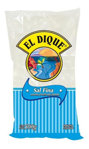 Pack X 20 Unid Sal  Fina 500 Gr El Dique