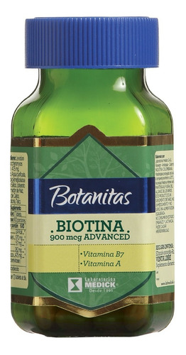 Biotina Advanced Botanitas X 100 Und - Unidad a $4
