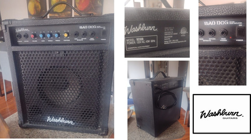 Amplificador Washburn Para Bajo- Bad Dog. Bd30d. 43w