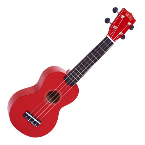 Ukelele Soprano Mahalo R1 Rainbow C/funda Cuot Color Rojo