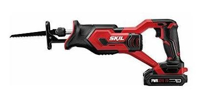 Sierra Reciproca Compacta Skil 20v, Incluye Bateria De Lit