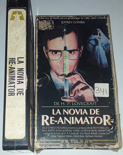  La Novia De Re-animator Vhs Clásico Terror Horror Gore Biza