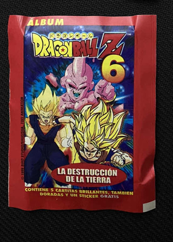 Sobre Sellado De Dragón Ball Z 6 Editorial Navarrete Dbz