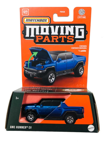 Gmc Hummer Ev- Matchbox Moving Parts Escala 1/64