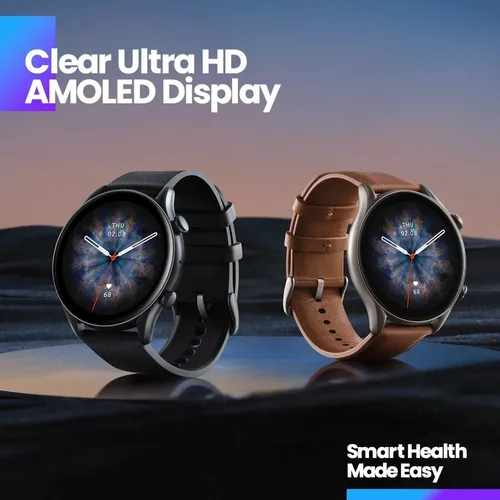 Relógio Smartwatch Amazfit Gtr 3 A1971 Thunder Black