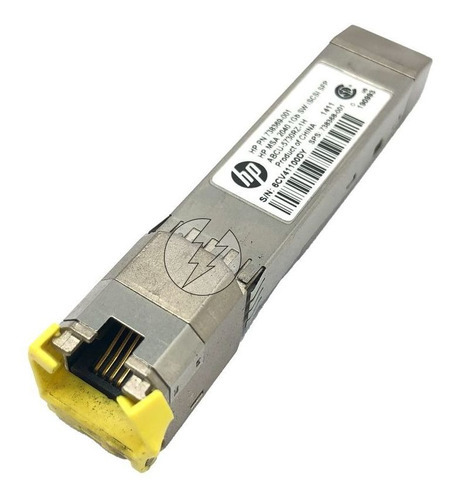 Transceiver Mini Gbic Hp 738369-001 Rj45 X Sfp, 1gb