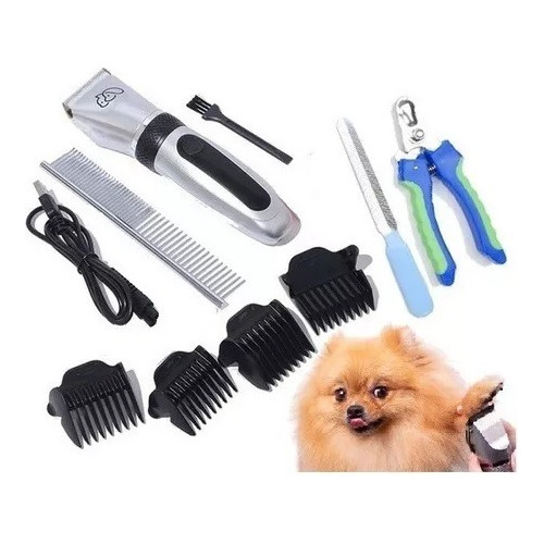 Maquina Afeitar Mascota Perro Gato Afeitadora Canina Kit