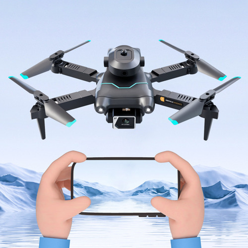 Mini Drone Con Cámara Hd 4k Control Remoto Batería Negro