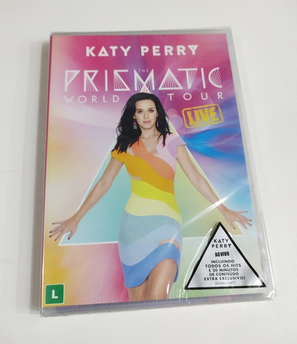 Dvd Katy Perry - ( The Prismatic World Tour Live ) - 2015