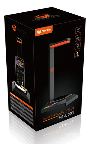 Soporte Para Auriculares Meetion U003 Luz Led Desmontable