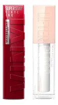 Comprar Duo Lip Combo Maybelline Labial Vinyl Ink + Lifter Gloss Color Vinyl Lippy - Gloss Pearl