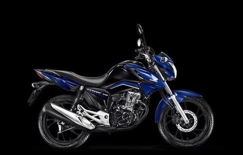 Moto Honda Cg 160 Titan Azul Perolizado 2024 2024 0km