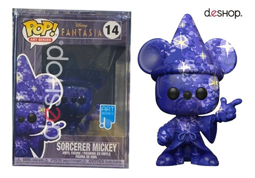 Funko Pop Artist Series Sorcerer Mickey 1 W/protector Origin