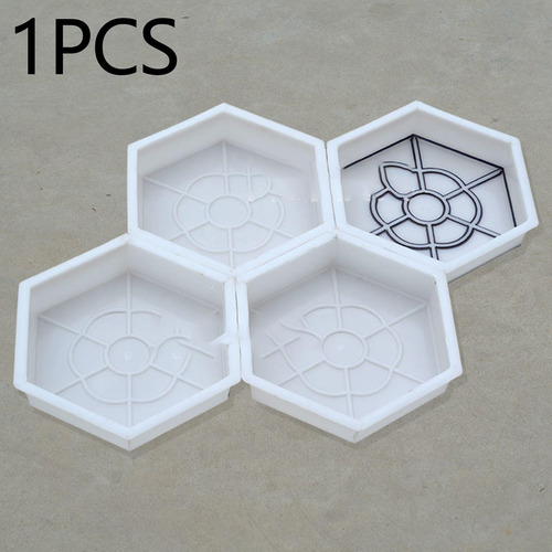 Pavimento Hexagonal De Color, Reutilizable,