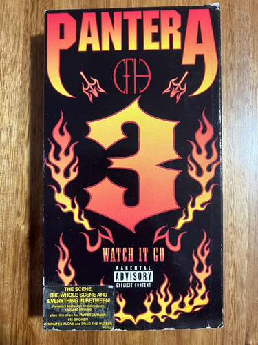 Pantera 3 Watch It Go - Vhs Importado Usa