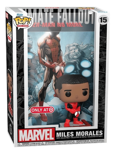Funko Pop Comic Cover Miles Morales #15 Target Exclusive